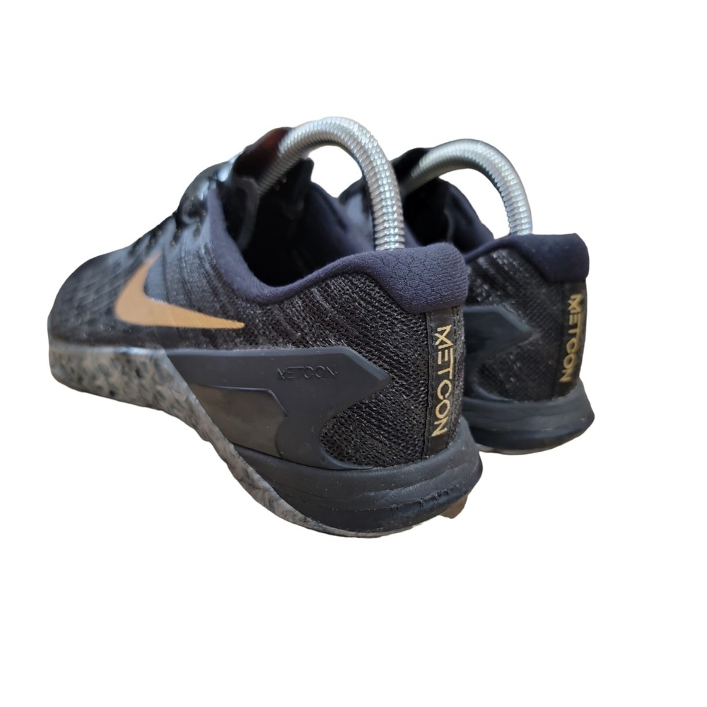 Nike Metcon 3 Amp Women's Sz 8.5 Knit Black Crossfit Athletic Shoes 849808-003 - Picture 3 of 12